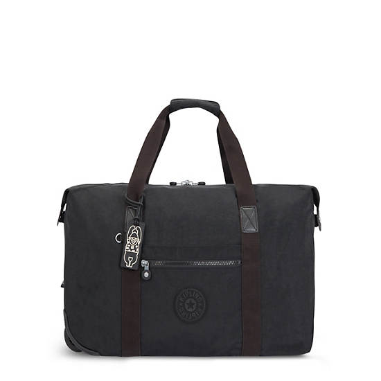 Bolso Tote Kipling Art on Wheels Rolling Negros | MX 1778FD